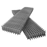 Сетка кладочная Метсет 60х60х4 мм черная в картах 1х2 м