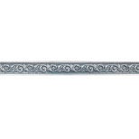 Бордюр керамический NewTrNewtrend nd Adele Arctic Sapphire BW0ADE23 500x50x9,5 мм