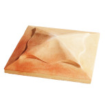 Изображение товара Плита накрывочная из искусственного камня KR Professional 85060 четырехскатная песочная