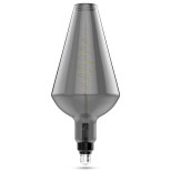Лампа светодиодная Gauss Filament Vase 8,5W 165lm 1800К Е27 gray flexible LED 180802005