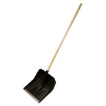 Лопата для уборки снега Сибртех 61580 деревянный черенок 420х425х1550 мм
