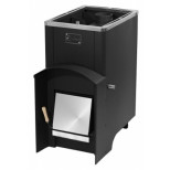 Печь дровяная Вулкан Эльбрус 20 Стандарт с теплообменником