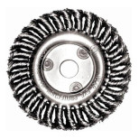 Изображение товара Щетка для УШМ Fit 39108 витая колесо 180 мм