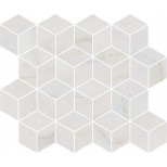 Декор керамический Kerama Marazzi T017\14003 Греппи белый мозаичный глянцевый 450х375 мм
