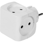 Разветвитель Эра SP-4-W 4 розетки 3500 Вт