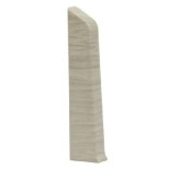 Заглушка для плинтуса ПВХ Royce 80 мм 331 Каштан Генри левая  15 штук