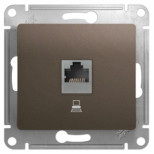 Механизм компьютерной розетки Schneider Electric Glossa GSL000881K