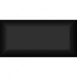 Керамическая плитка Kerama Marazzi 16033 Граньяно черный грань глянцевый 150х74 мм