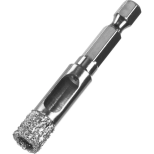 Сверло алмазное универсальное Зубр Профессионал 29865-10 d10 мм с шестигранным хвостовиком HEX 1/4 дюйма