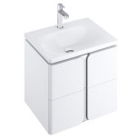 Тумба под умывальник Ravak SD Balance 500 X000001365 белая/графит