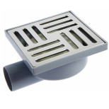 Трап нерегулируемый АниПласт TQ 5112 с выпуском 50мм и решеткой 150х150 мм