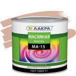 Краска масляная Лакра МА-15 бежевая 1,9 кг