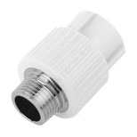 Муфта PP-R комбинированная белая НР Дн 20х3/4" VALFEX 10130120