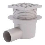 Трап горизонтальный регулируемый с мокрым затвором АниПласт TA5612 150 мм