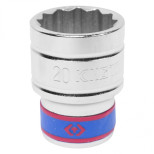 Головка торцевая King Tony 433020M двенадцатигранная 1/2 дюйма 20 мм