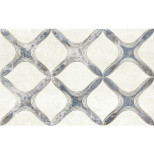 Декор керамический Шахтинская плитка Персиан 010301002094 серый 02 400х250 мм