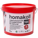 Клей Homakoll 164 Prof для коммерческих ПВХ-покрытий 5 кг