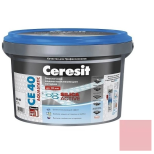 Затирка цементная для швов Ceresit CE 40 Aquastatic №33 Фламинго 2 кг