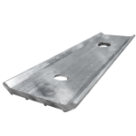 Рейка прижимная алюминиевая Технониколь Эко 067178 2000х25х1,8 мм 50 штук