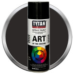 Краска акриловая Tytan Professional Art of the colour аэрозольная черная матовая 9004 400 мл