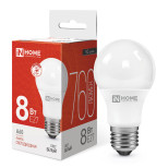 Лампа светодиодная In-Home Vision Care LED-A60-VC 4690612024028 8 Вт 4000К E27