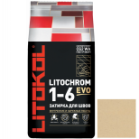 Затирка цементная для швов Litokol Litochrom 1-6 Evo LE.220 песочная 25 кг
