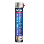 Профессиональная напыляемая теплоизоляция Tytan Professional thermospray полиуретановая 870 мл