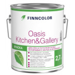 Краска для стен и потолков Tikkurila Finncolor Oasis Kitchen&Gallery база А матовая 2,7 л