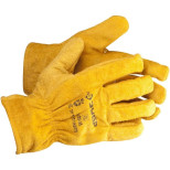 Перчатки рабочие Зубр Мастер 1135-XL кожаные с подкладкой XL