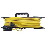 Изображение товара Удлинитель силовой на рамке Союз 481S-5304 40 м 1 розетка с заземлением ПВС 2200 Вт