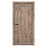 Дверь межкомнатная Komfort Doors Классик 2 глухая дуб болтон 1900х600 мм в комплекте коробка 2,5 шт и наличник 5 шт 