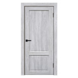 Дверь межкомнатная Komfort Doors Классик 2 глухая орех бьянко 1900х550 мм в комплекте коробка 2,5 шт и наличник 5 шт