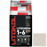Затирка цементная для швов Litokol Litochrom 1-6 Evo LE.210 Карамель 2 кг