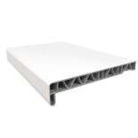 Подоконник ПВХ Fineber 400х2000 мм белый