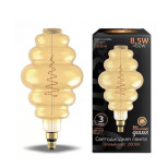 Лампа светодиодная Gauss Filament Honeycomb 8.5W 660lm 2000К Е27 golden LED 161802105