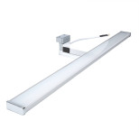 Светильник светодиодный для мебели и зеркал Uniel UL-00006906 Silver IP44 4500К 900Лм 