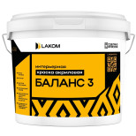 Краска акриловая интерьерная Lakom Баланс-3 моющаяся 15 кг