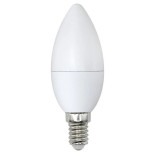 Лампа светодиодная Volpe Norma LED-C37-7W/DW/E14/FR/NR 6500K