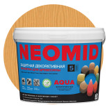Пропитка для древесины Neomid Bio Color Aqua Золотая сосна 2,3 л