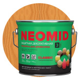 Пропитка для древесины Neomid Bio Color Classic Калужница 2,7 л