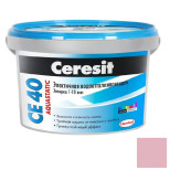 Затирка цементная для швов Ceresit CE 40 Aquastatic №32 Дымчатая роза 2 кг