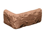Угловой элемент Kamrock Античный кирпич 33172 коричневый