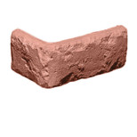 Угловой элемент Kamrock Античный кирпич 33192 серо-красный