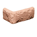 Угловой элемент Kamrock Античный кирпич 33272 бежево-коричневый