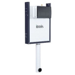 Бачок скрытого монтажа Iddis Optima Home OPH0MBCi32K с клавишей смыва 