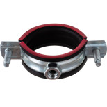 Хомут трубный Gigant G/1/78 48-53 мм 1 1/2 дюйма с гайкой М8 5 штук 