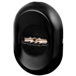 Накладка на сувальдный замок Fuaro 42351 ESC.S-auto/CRE/OV.13 BL черная