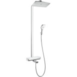 Термостат для ванны Hansgrohe Raindance Select E 360 Showerpipe 27113400 белый