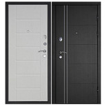 Дверь входная Дверной Континент Теплолюкс Дуб беленый М028367 левая 960х2050 мм