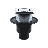 Трап регулируемый с "сухим" затвором "Primus" Дн 50/75/110 с нержавеющей решёткой 115х115мм вертикальный выпуск HL HL310NPr